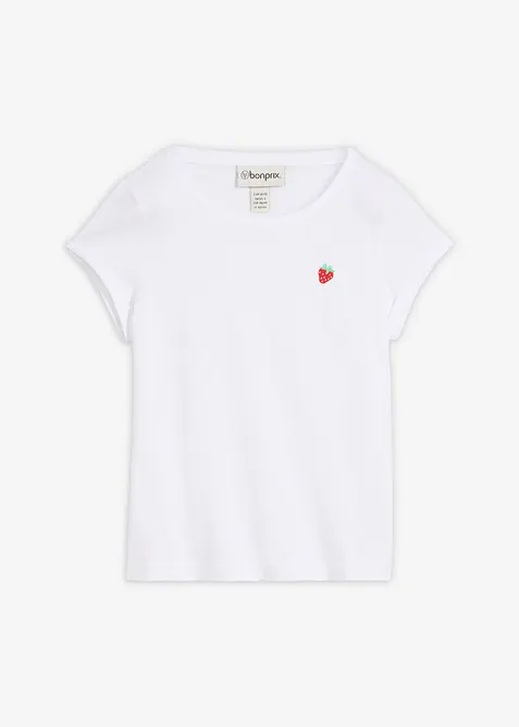 T-shirt in puro cotone, bonprix