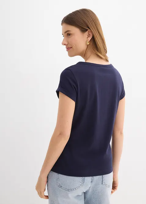 T-shirt in puro cotone, bonprix