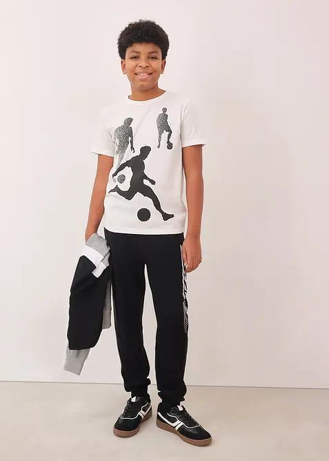 T-shirt in puro cotone biologico (pacco da 3), bonprix