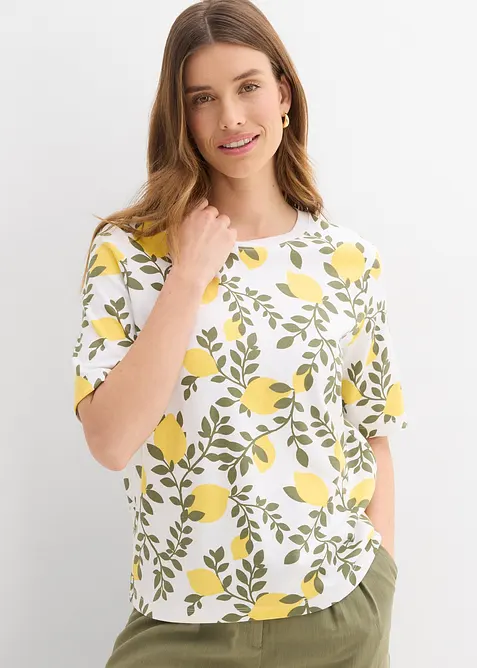 T-shirt in puro cotone biologico, bonprix