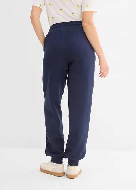 Pantaloni in felpa di puro cotone, bonprix