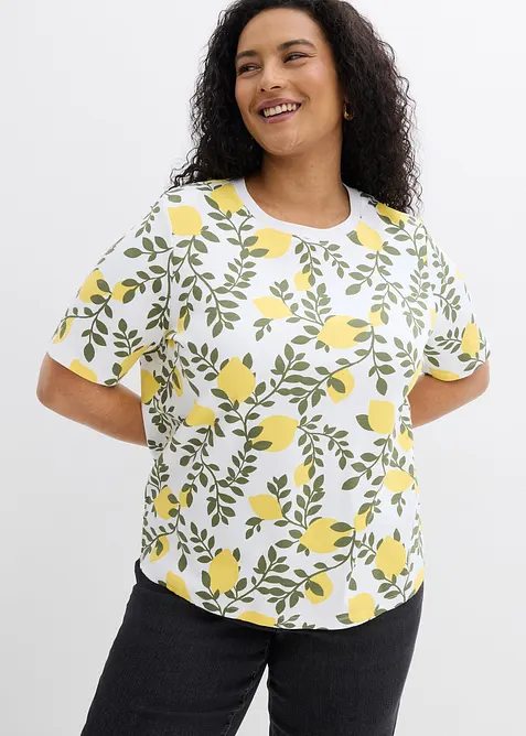 T-shirt in puro cotone biologico, bonprix