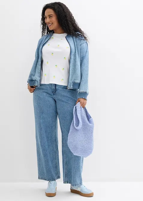 T-shirt in puro cotone biologico, bonprix