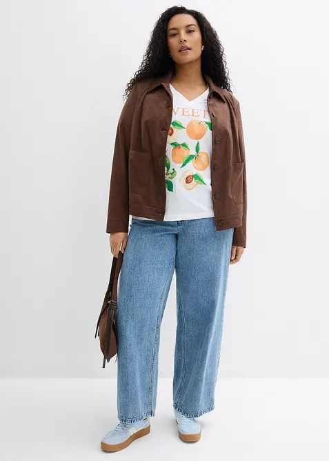 T-shirt in puro cotone biologico, bonprix