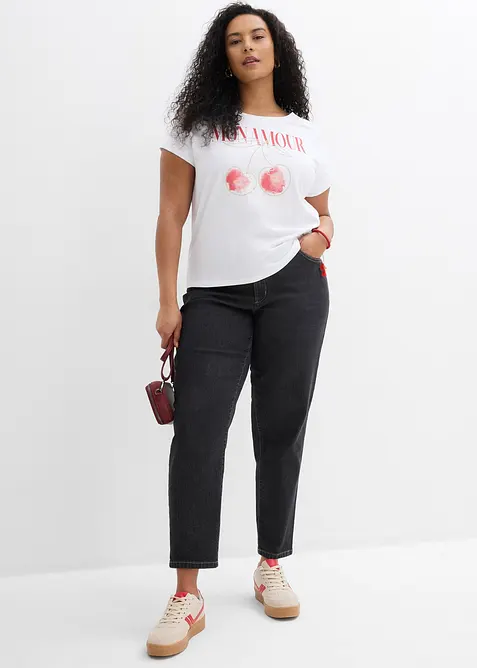 T-shirt in puro cotone, bonprix