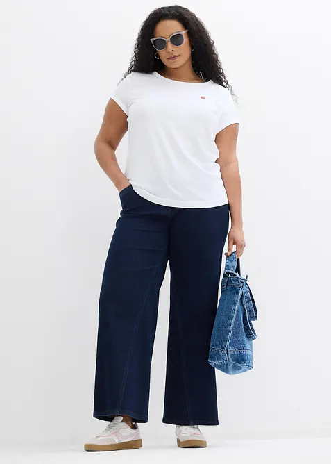 T-shirt in puro cotone, bonprix