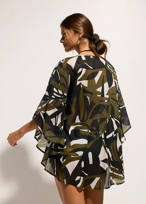 Tunica da spiaggia trasparente, bonprix