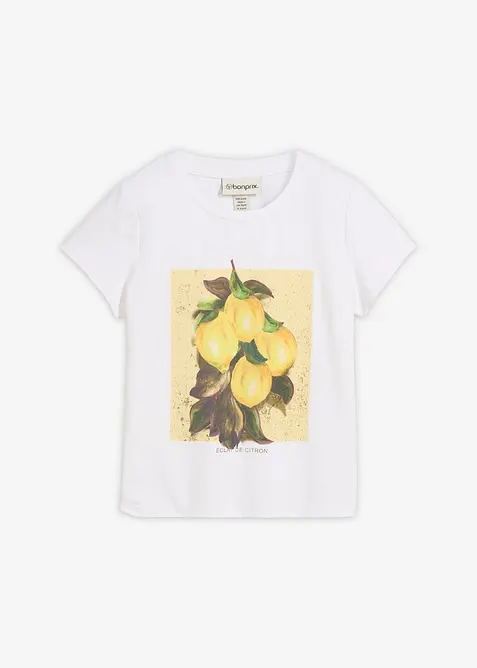 T-shirt in misto cotone elasticizzato, bonprix