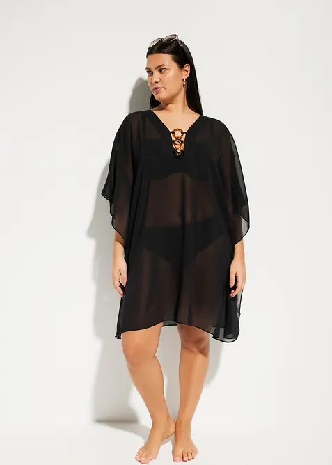 Tunica copricostume in chiffon leggero, bonprix