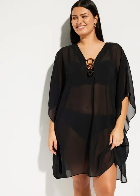 Tunica copricostume in chiffon leggero, bonprix