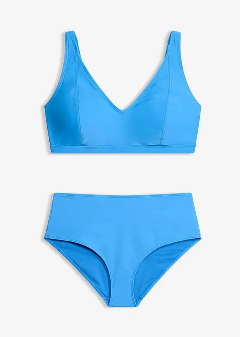 Bikini con scollatura a V (set 2 pezzi), bonprix