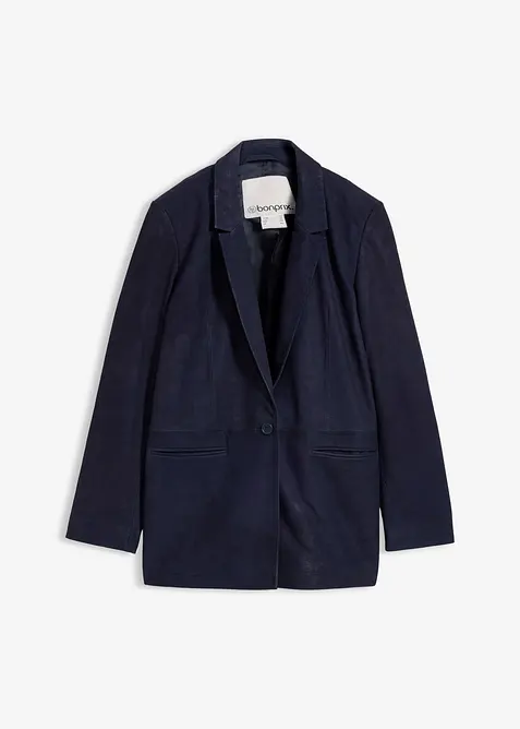 Blazer in pelle scamosciata, bonprix
