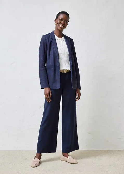 Blazer in pelle scamosciata, bonprix