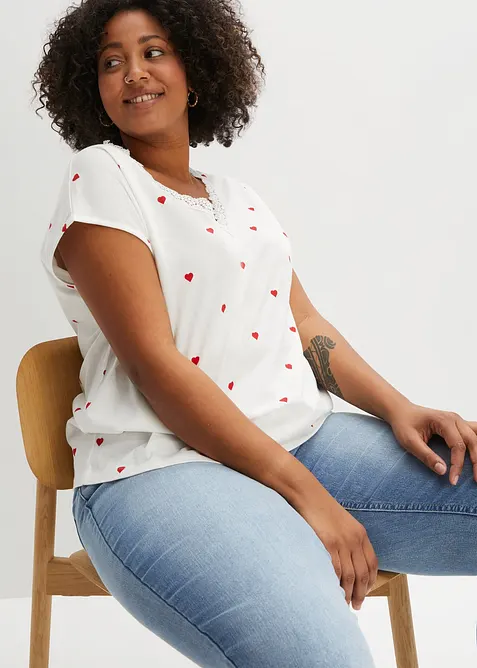 Maglia in puro cotone, bonprix
