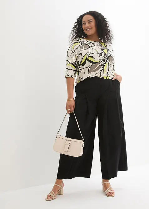 Maglia in fantasia floreale, bonprix