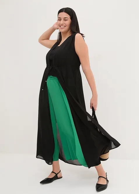 Top con spalline sottili in puro cotone (pacco da 3), bonprix