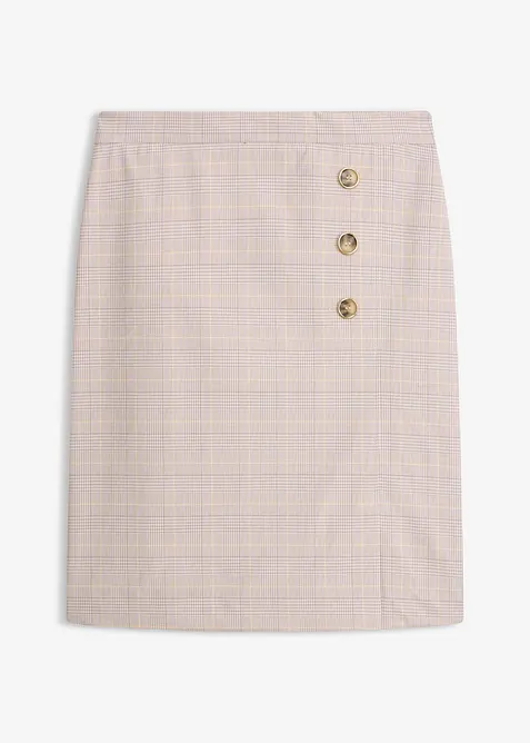 Gonna longuette in principe di Galles, bonprix