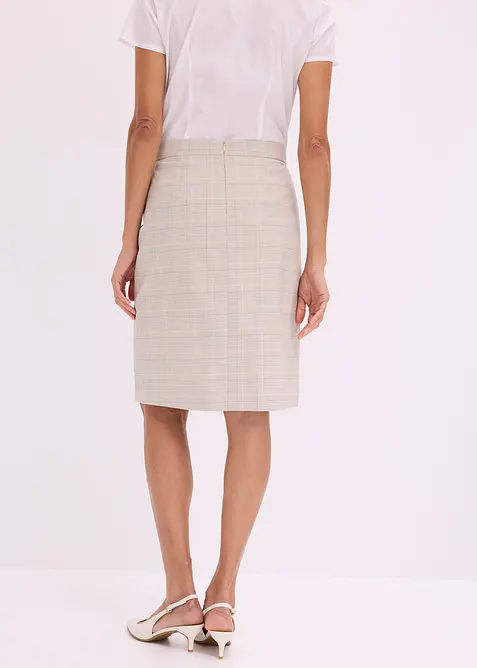 Gonna longuette in principe di Galles, bonprix