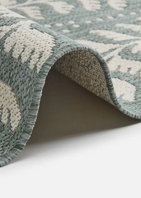 Tappeto da interno ed esterno con motivo floreale, bonprix