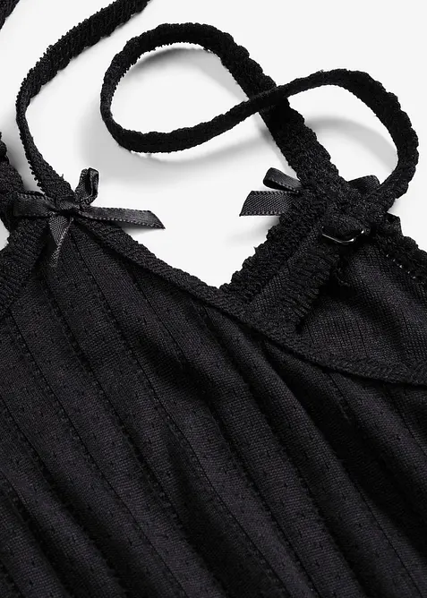 Pigiama in morbido jersey pointelle, bonprix