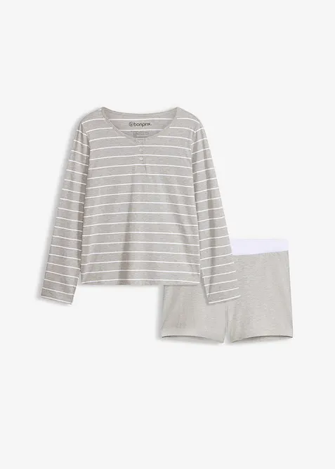 Pigiama con pantaloncini, bonprix