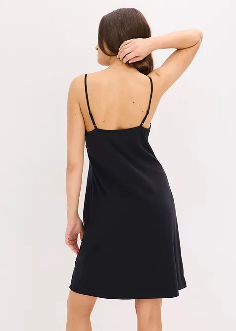 Camicia da notte corta con spalline sottili, bonprix