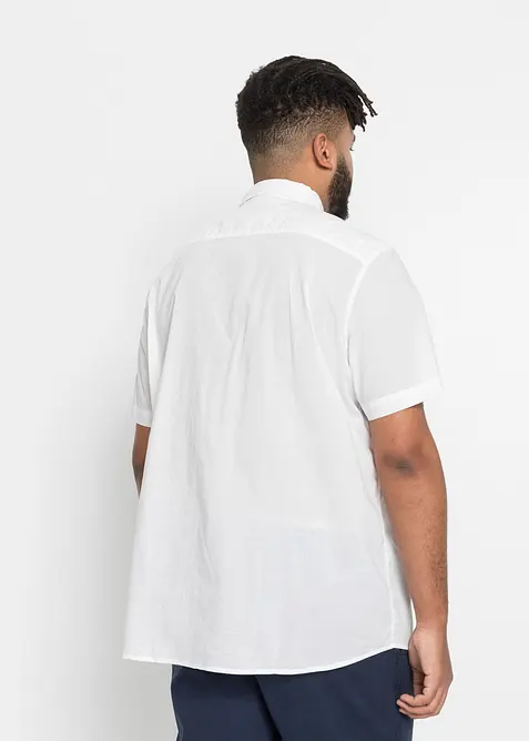 Camicia a maniche corte in puro cotone, bonprix