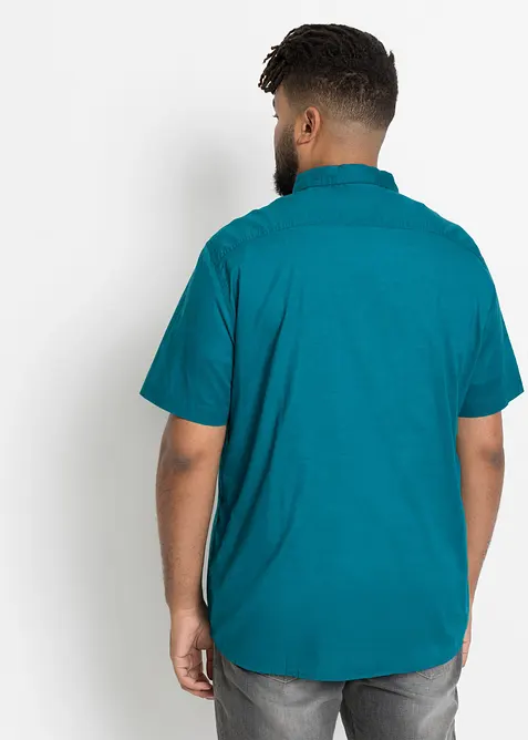 Camicia a maniche corte in puro cotone, bonprix