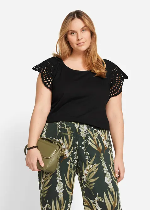 Maglia in misto cotone, bonprix