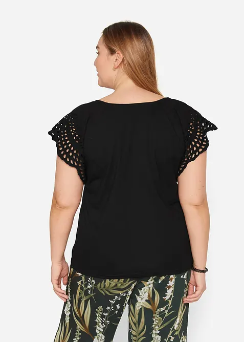 Maglia in misto cotone, bonprix