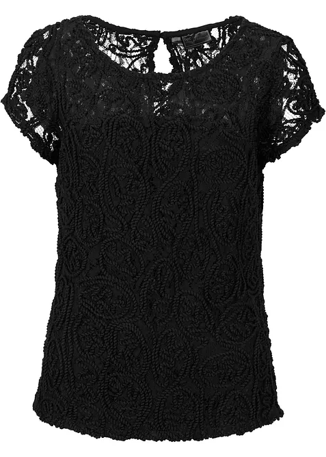 Blusa in pizzo, bonprix