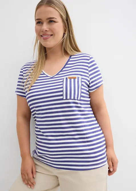 T-shirt a righe, bonprix