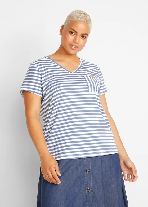 T-shirt a righe, bonprix