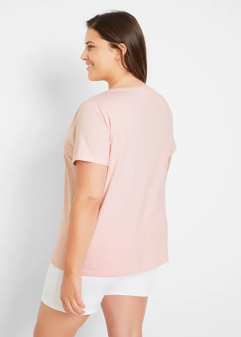 T-shirt in puro cotone, bonprix