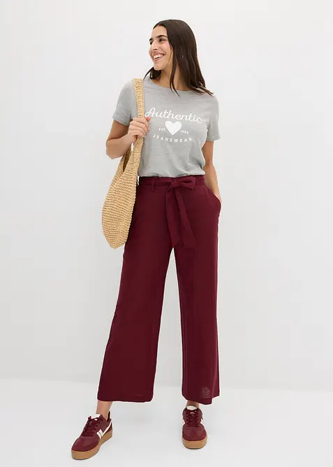 T-shirt in puro cotone, bonprix