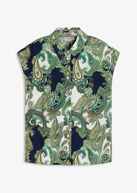 Camicetta fantasia in viscosa fluida, bonprix