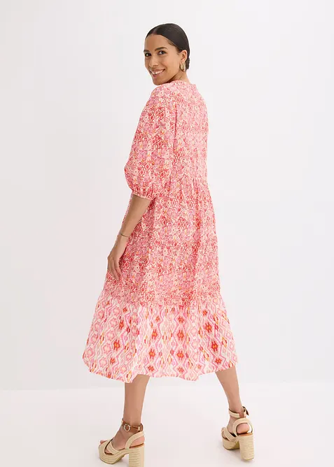 Abito midi in cotone leggero, bonprix