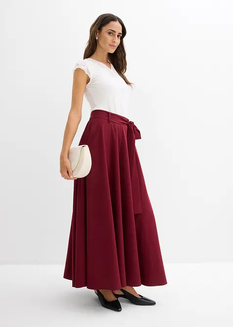 Gonna lunga in misto viscosa, bonprix