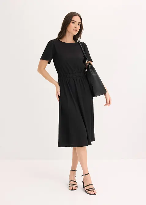 Abito svasato di jersey, bonprix