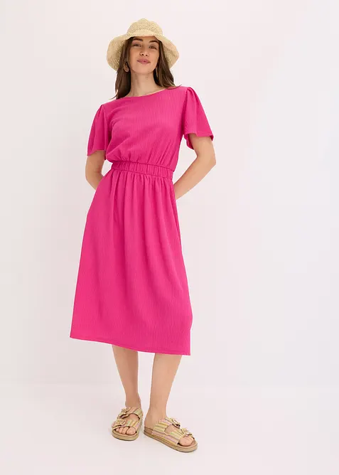 Abito svasato di jersey, bonprix