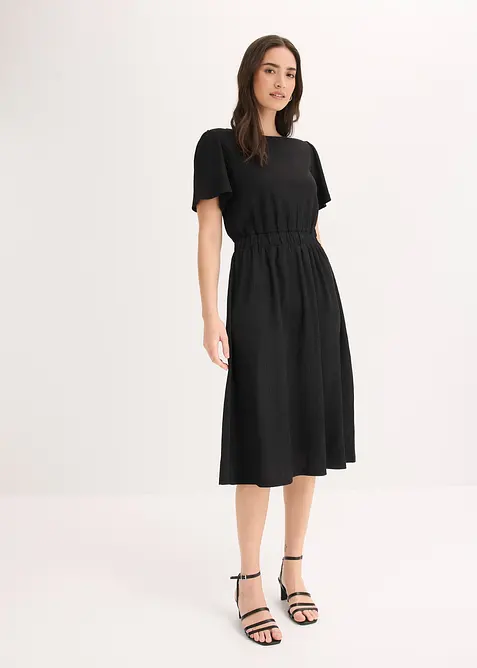 Abito svasato di jersey, bonprix