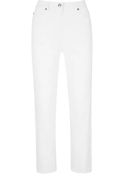 Pantaloni cropped a vita alta, bonprix