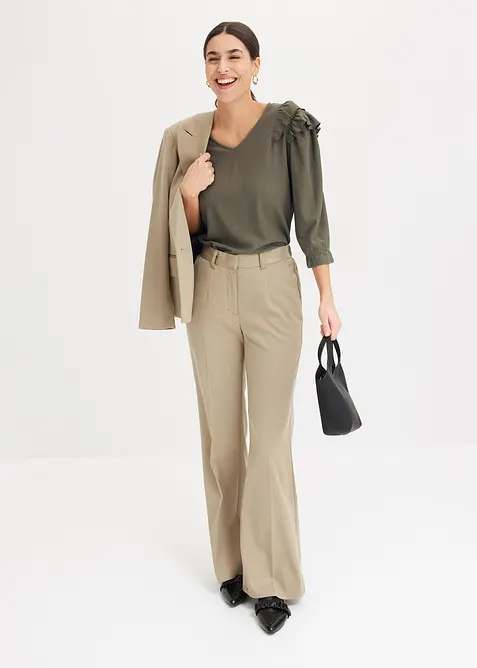 Pantaloni con vita comoda, bonprix