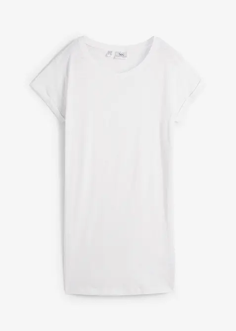 T-shirt lunga in puro cotone, bonprix