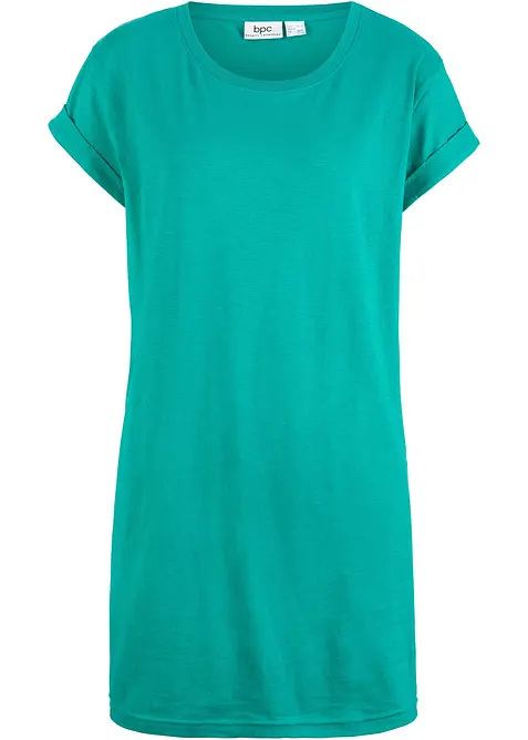 T-shirt lunga in puro cotone, bonprix