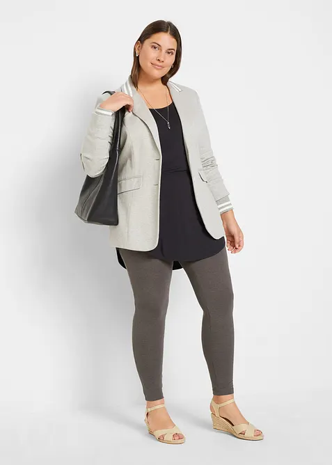 Maglia lunga in morbida viscosa, bonprix