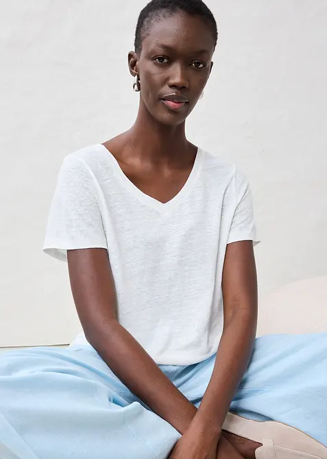 Maglia in puro lino, bonprix