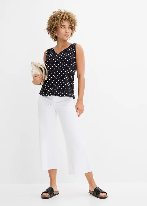 Top con bottoni, bonprix