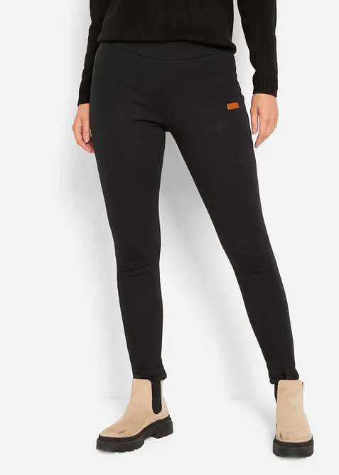 Leggings termici con fodera teddy, bonprix