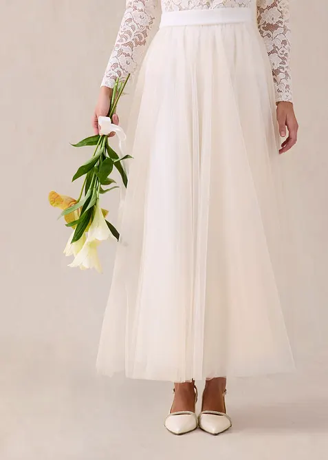 Gonna lunga in tulle delicato, bonprix